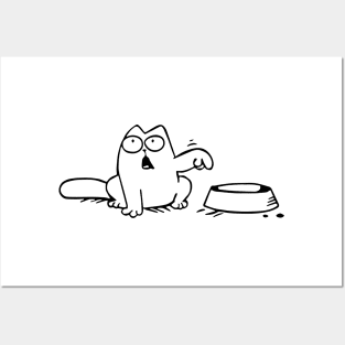 Cat Car Decal Bumper Sticker Funny Posters and Art